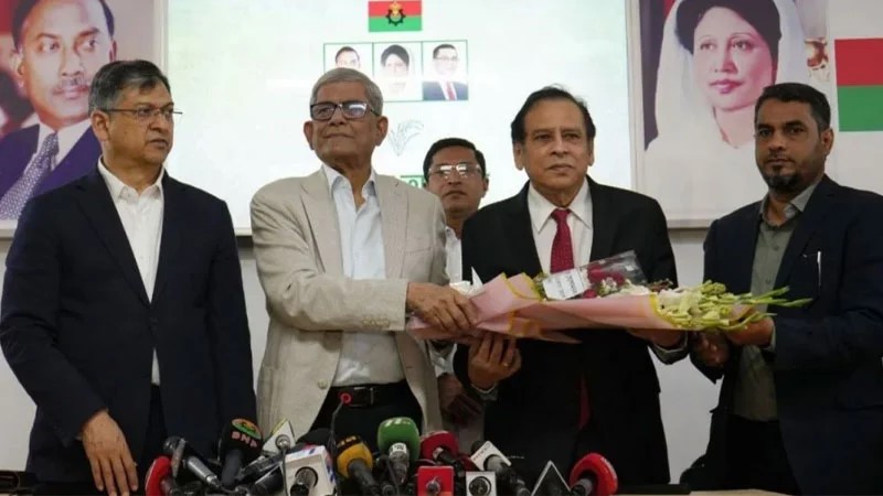 বিএনপিতে রেজা কিবরিয়ার আনুষ্ঠানিক যোগদান